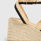 Tatiana Espadrilles - Natural/Black
