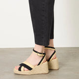Tatiana Espadrilles - Natural/Black
