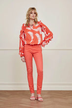 Load image into Gallery viewer, Fabienne Chapot Eva Slim Trousers - Hot Coral
