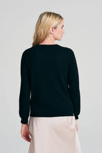 Load image into Gallery viewer, Jumper 1234 Bow Crew - Black/White
