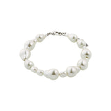 Willpower Pearl Bracelet - Silver
