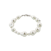 Load image into Gallery viewer, Pilgrim Willpower Pearl Bracelet - Silver
