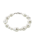 Willpower Pearl Bracelet - Silver
