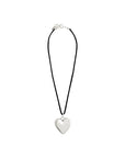 Pilgrim Reflect Heart Necklace - Silver
