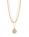 Pilgrim Nomad 2 in 1 Coin Necklace - Gold