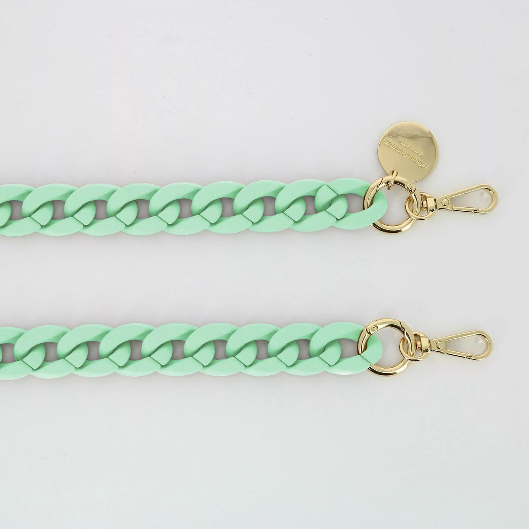 La Coque Francaise Sarah Phone Chain - Matte Green