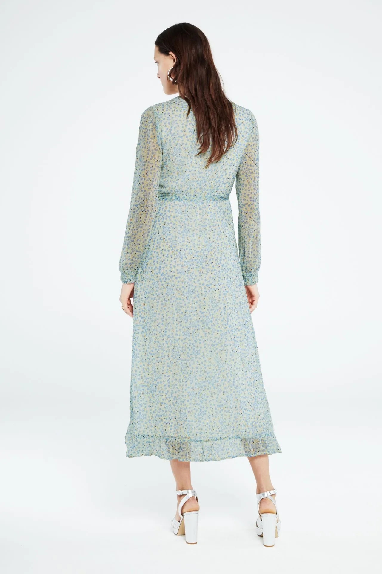 Natasja Frill Dress Cala Blanca Ediit