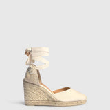 Carina Espadrilles - 9cm - Ivory