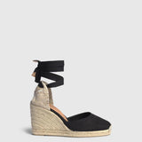 Carina Espadrilles - 9cm - Black