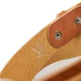 Classic 1 1/2" Belt - Tan/Silver