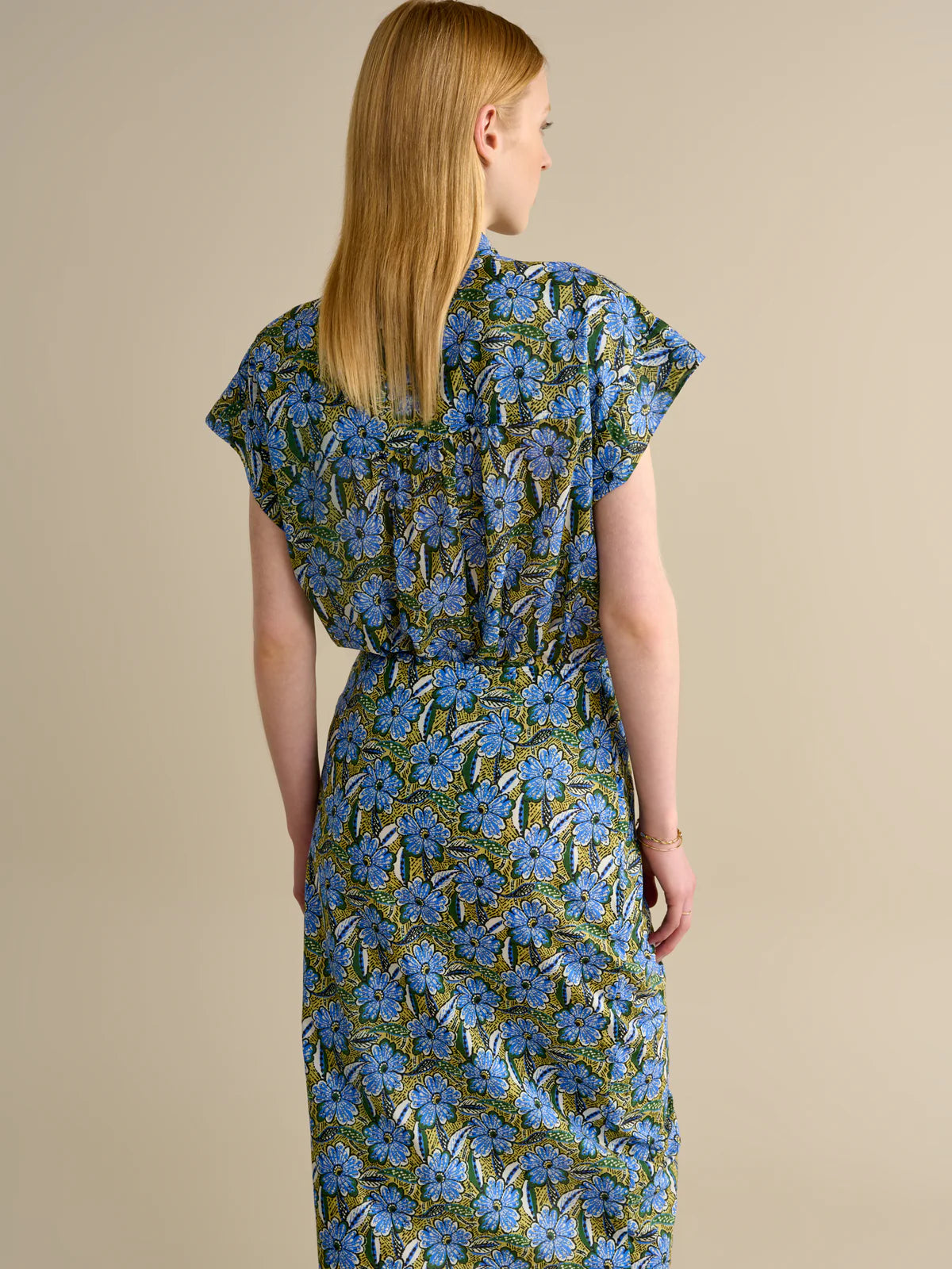 Bellerose Solvay Skirt - Green/Blue
