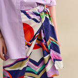 Solvay Skirt - Purple/Multi