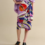 Solvay Skirt - Purple/Multi