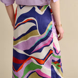 Solvay Skirt - Purple/Multi