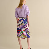 Solvay Skirt - Purple/Multi