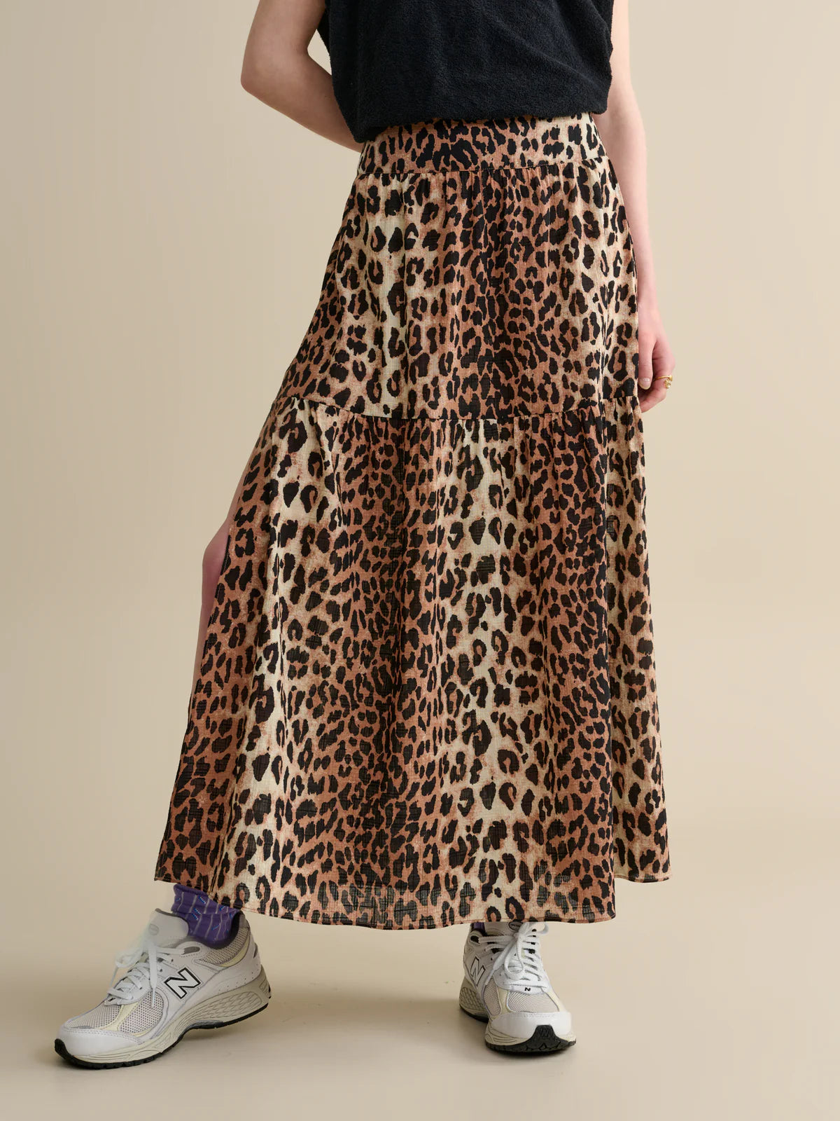Leopard maxi sales skirt queen