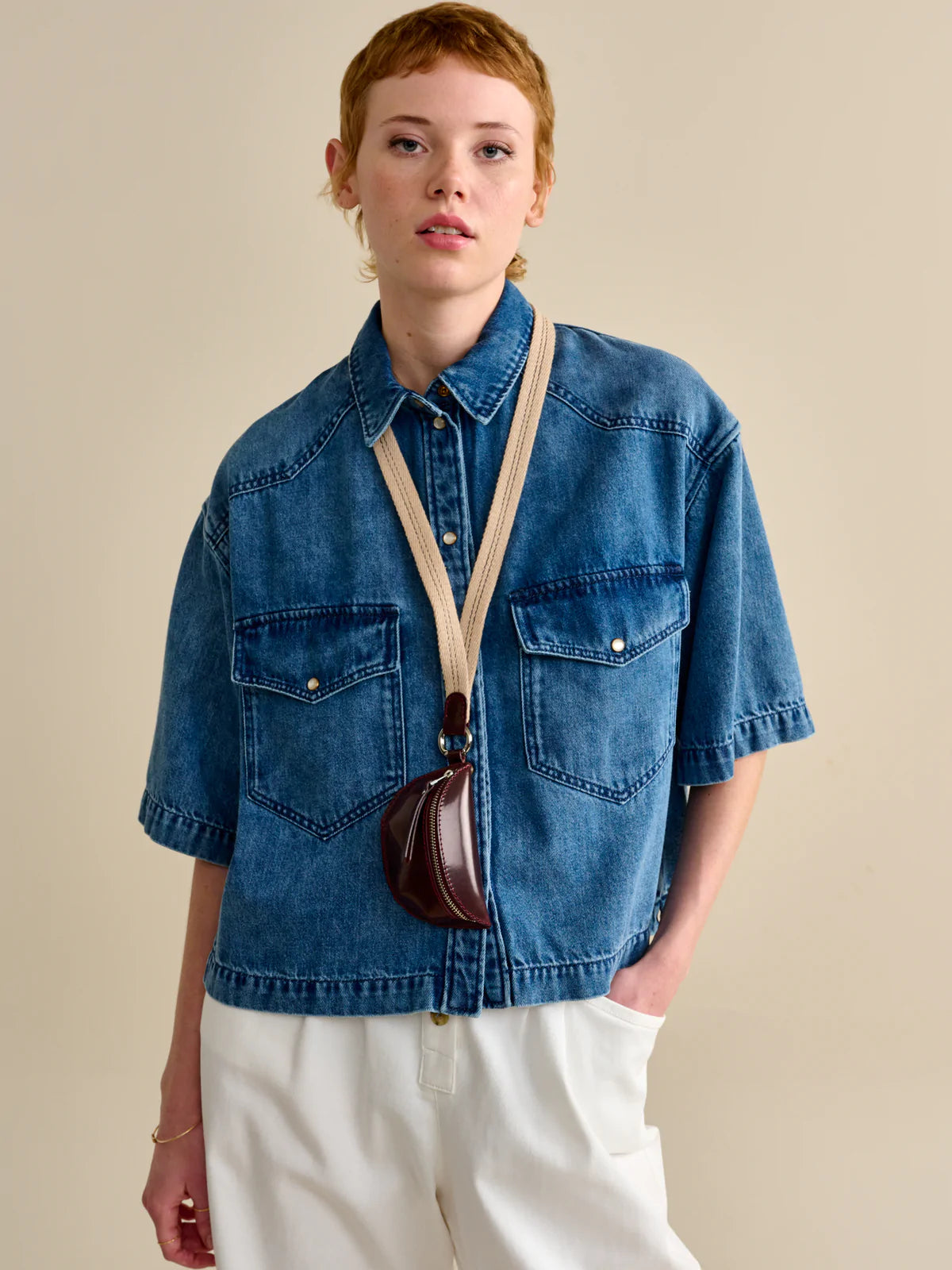 Bellerose Rosike Bag - Bordeaux