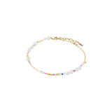 Ilsa Freshwater Pearl Ankle Chain - Gold
