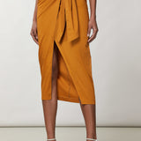 Essential Midi Skirt - Summer Toffee