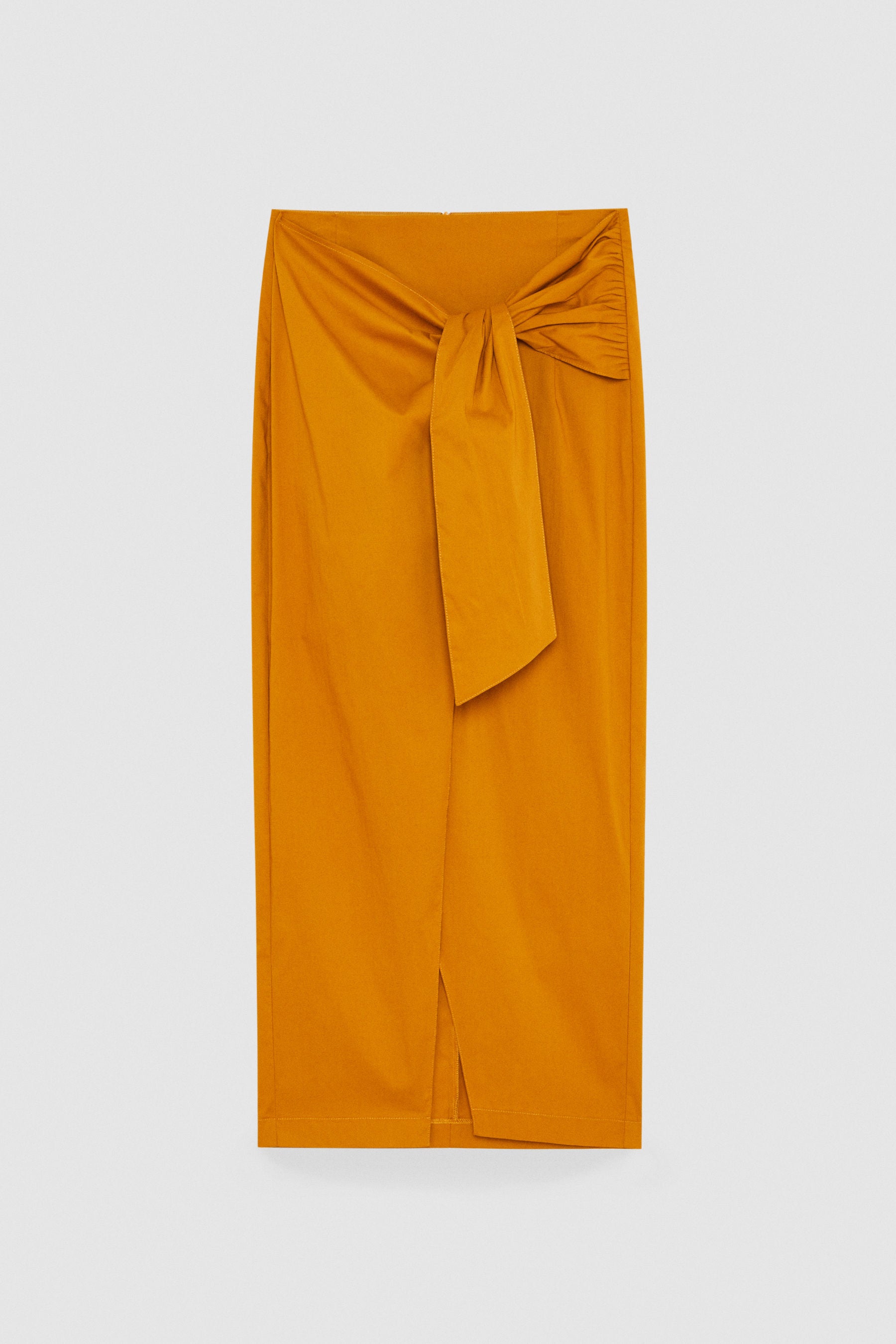 Patrizia Pepe Essential Midi Skirt - Summer Toffee