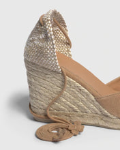 Load image into Gallery viewer, Castaner Carina Suede Espadrilles - 9cm - Tostado

