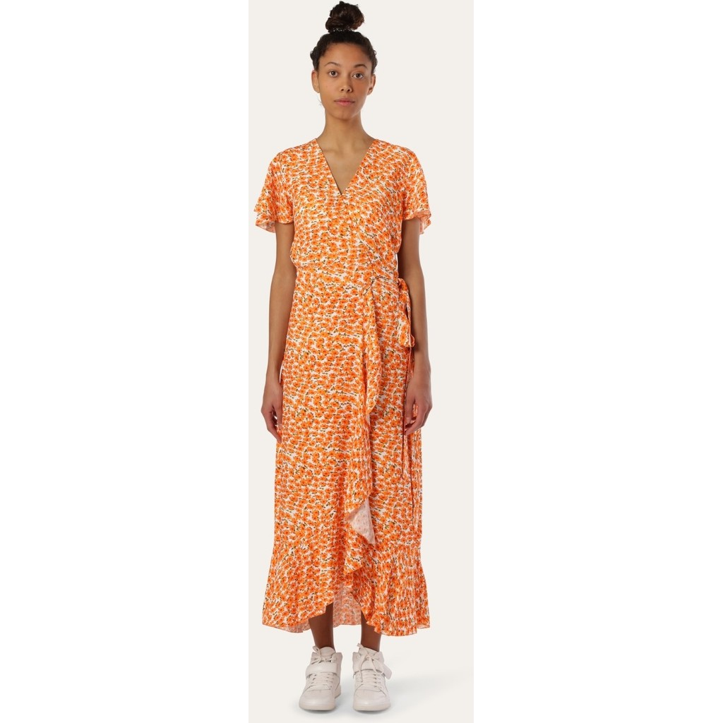 American Dreams Milly Dress - Orange Flower