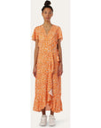 American Dreams Milly Dress - Orange Flower