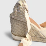 Carina Espadrilles - 9cm - Ivory