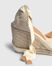 Load image into Gallery viewer, Castaner Carina Espadrilles - 9cm - Ivory
