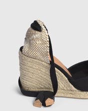 Load image into Gallery viewer, Castaner Carina Espadrilles - 9cm - Black
