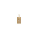 Charm Crystal Pendant - M - Gold