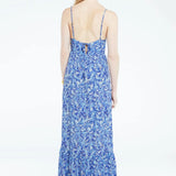 Sandy Dress - Blue Palmetto