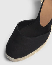 Load image into Gallery viewer, Castaner Carina Espadrilles - 9cm - Black

