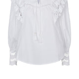 Paisley Shirt - White