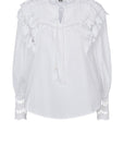 Moliin Paisley Shirt - White