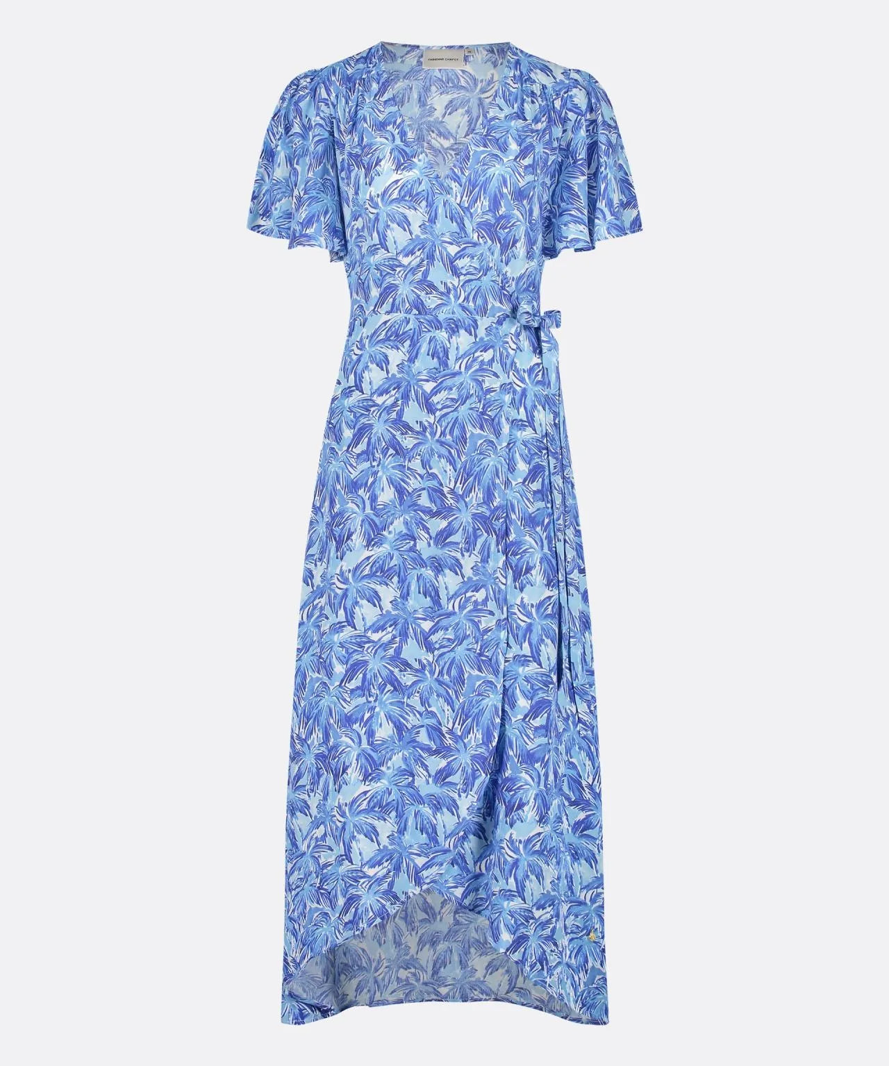 Archana Dress - Blue Palmetto
