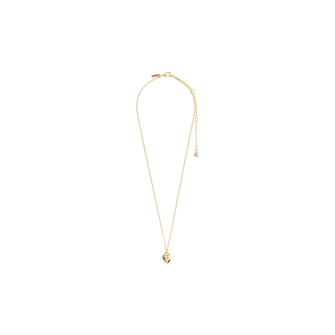 Pilgrim Afroditte Heart Necklace - Gold