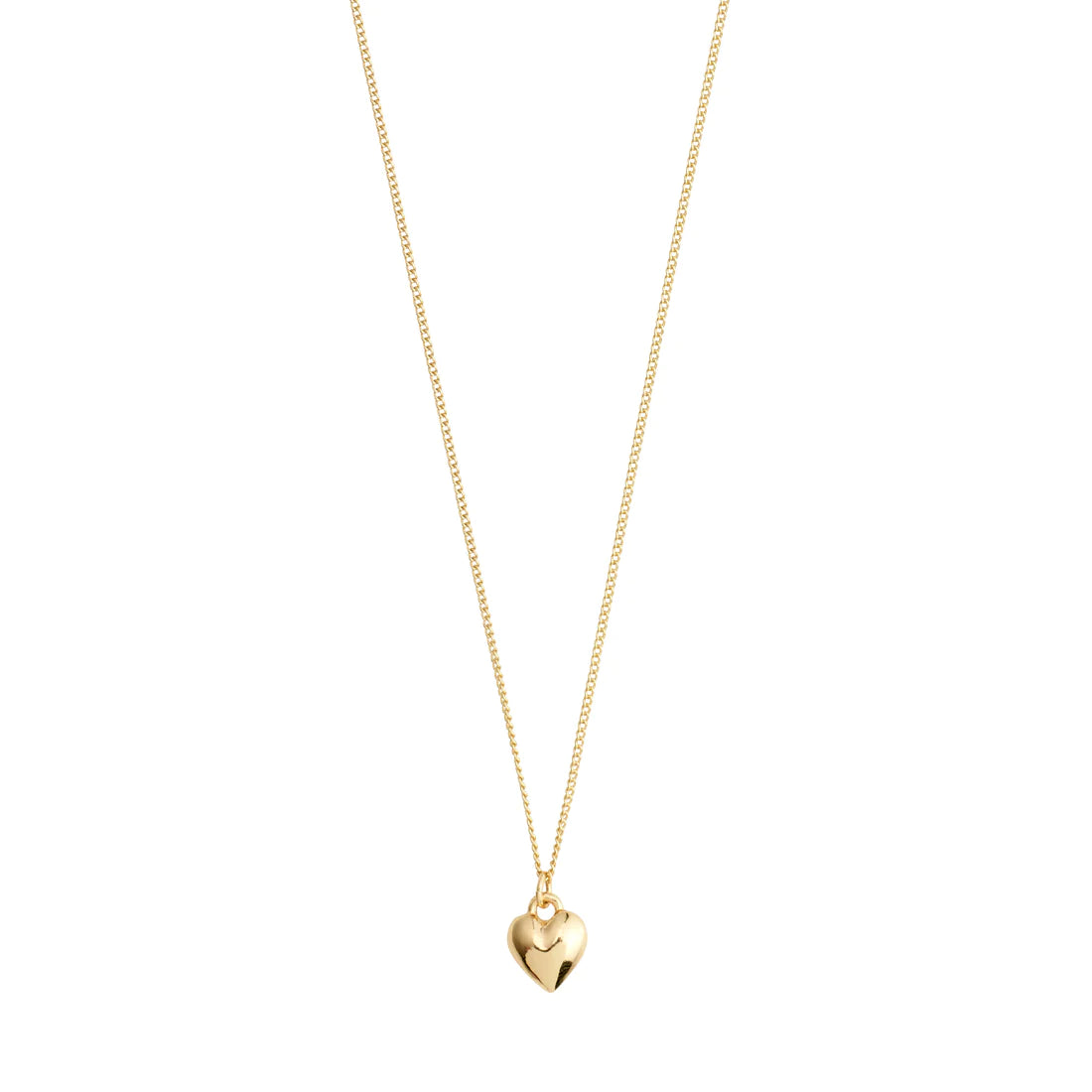 Pilgrim Afroditte Heart Necklace - Gold