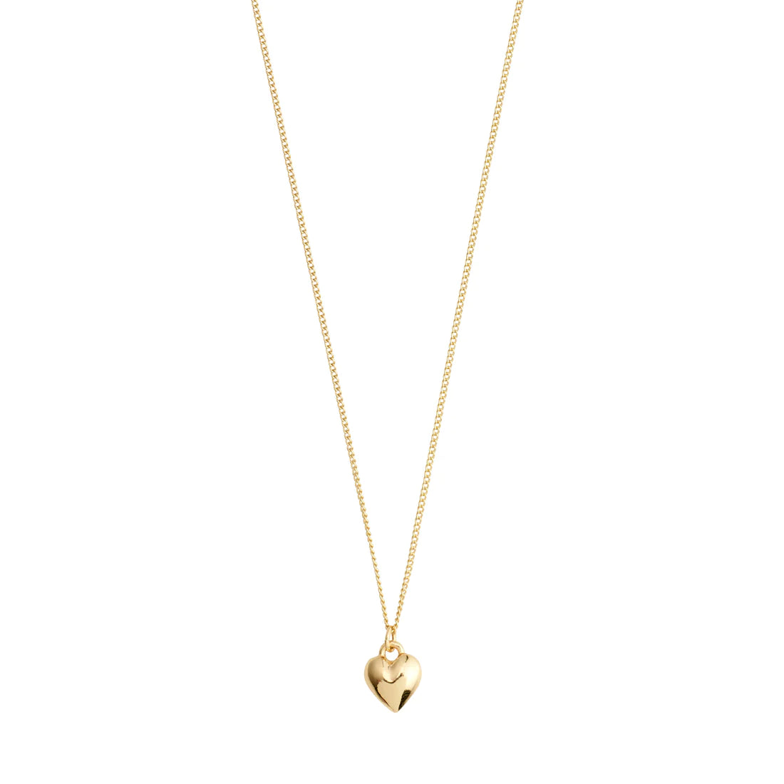 Pilgrim Afroditte Heart Necklace - Gold