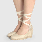 Carina Espadrilles - 9cm - Ivory