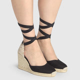 Carina Espadrilles - 9cm - Black