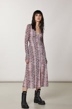 Load image into Gallery viewer, Patrizia Pepe Python-print Long Dress
