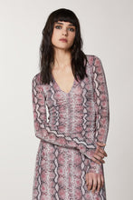 Load image into Gallery viewer, Patrizia Pepe Python-print Long Dress
