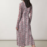 Python-print Long Dress