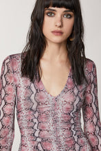 Load image into Gallery viewer, Patrizia Pepe Python-print Long Dress
