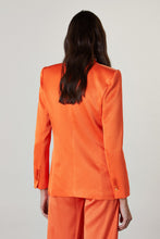 Load image into Gallery viewer, Patrizia Pepe Double-breasted Jacket - Flame Orange
