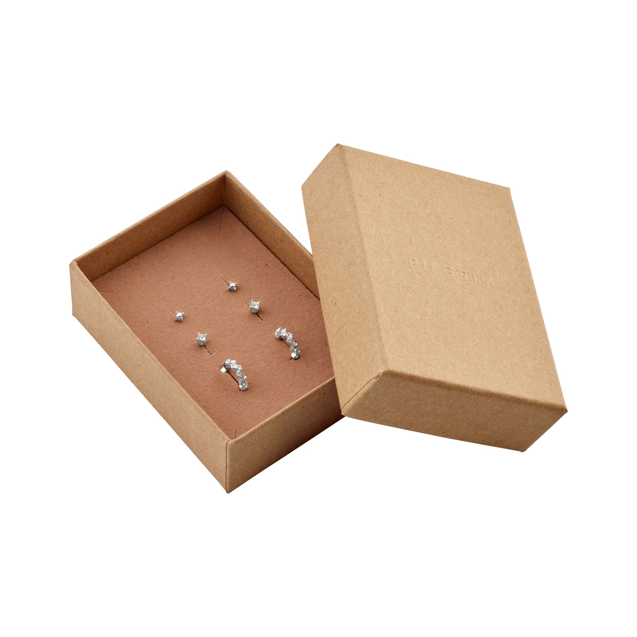 Pilgrim Marie Earrings Gift Set - Silver