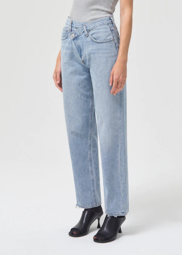 Criss Cross Upsized Jeans - Surburbia