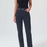 90's Pinch Waist Jeans - Black Tea