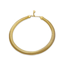 Load image into Gallery viewer, Anisa Sojka Flat Snake Necklace - Gold
